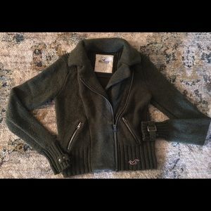 Hollister Zip-up Sweater